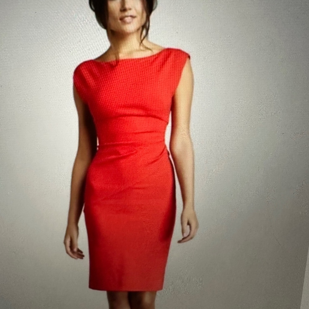Diane Von Furstenberg Jori Cap-sleeve Ruched Dress